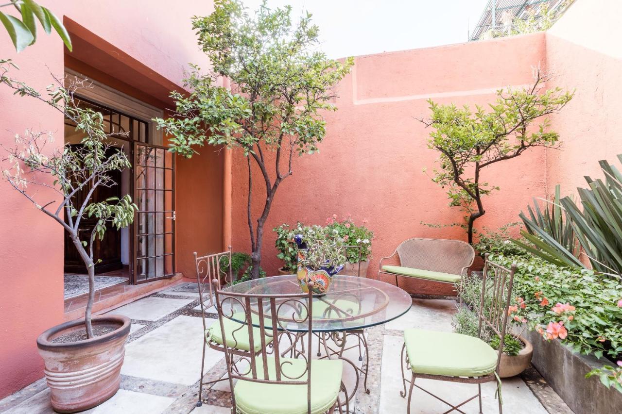 3Br Garden Home With Rooftop & Garage In Centro 圣米格尔－德阿连德 外观 照片